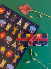 Load image into Gallery viewer, Magical Party Animals Luxury Gift Wrap (Single Sheet)