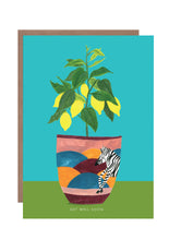 Load image into Gallery viewer, Lemon Tree Get Well Soon Greetings Card
