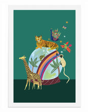Load image into Gallery viewer, Our Planet Globe A3 Print