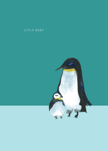 Load image into Gallery viewer, Penguin New Baby Greetings Card