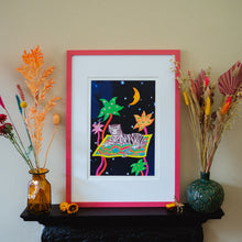 Load image into Gallery viewer, Magical Tiger Palm Paradise A3 Print