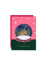 Load image into Gallery viewer, Magical Home Snow Globe Christmas Card
