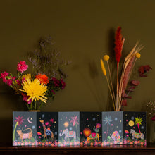 Load image into Gallery viewer, Animal Parade Magical Concertina Card
