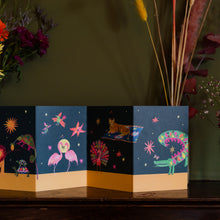 Load image into Gallery viewer, Tropical Parade Magical Concertina Card
