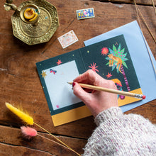 Load image into Gallery viewer, Tropical Parade Magical Concertina Card