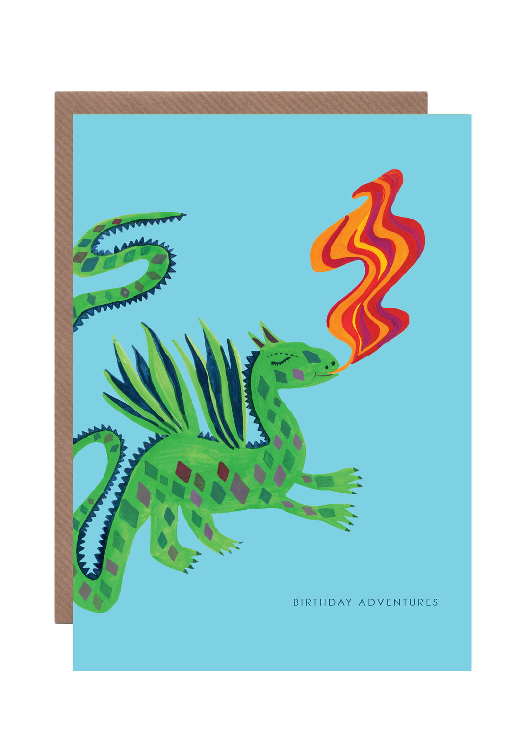 Dragon Adventure Children's Birthday Greetings  Card