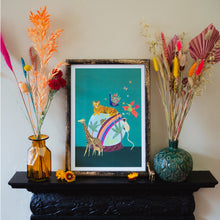 Load image into Gallery viewer, Our Planet Globe A3 Print