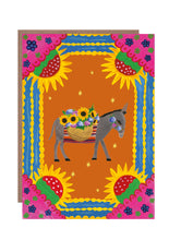 Load image into Gallery viewer, Border Donkey Blank Greetings Card
