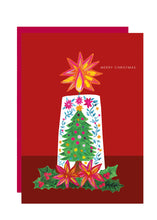 Load image into Gallery viewer, Candle Tree Christmas Card
