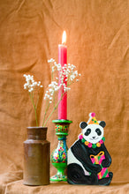Load image into Gallery viewer, Party Panda die-cut Greetings Card
