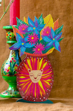 Load image into Gallery viewer, Magical Pop Up Lion Vase Greetings Card
