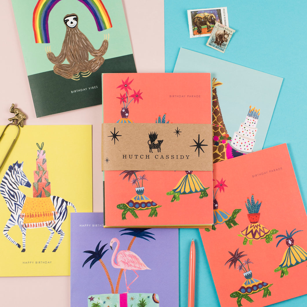 The Birthday Bundle Includes 5 Best Selling Greetings Cards