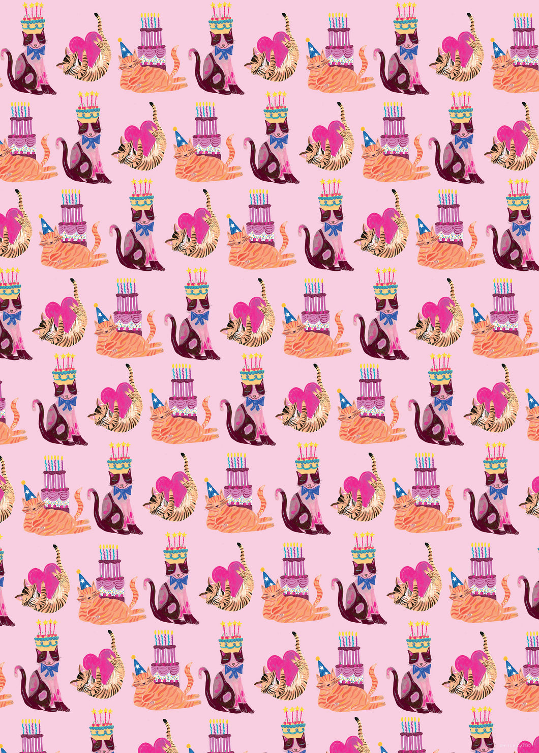 Party Cats Luxury Gift Wrap