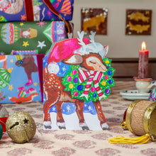 Load image into Gallery viewer,  &#39;Magical Reindeer&#39; Christmas Greetings Card
