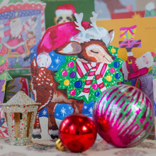 Load image into Gallery viewer,  &#39;Magical Reindeer&#39; Christmas Greetings Card
