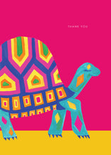 Load image into Gallery viewer, Tortoise Thank you Greetings Card
