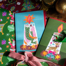 Load image into Gallery viewer, Candle Angel Christmas Card
