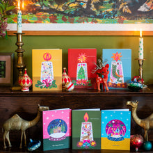 Load image into Gallery viewer, Candle Tree Christmas Card
