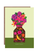 Load image into Gallery viewer, Thanks a Bunch Vase Greetings Card
