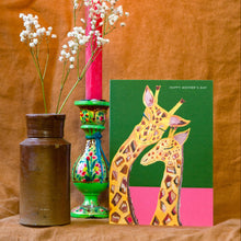 Load image into Gallery viewer, Giraffe Mother&#39;s Day Greetings Card
