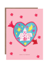 Load image into Gallery viewer, Heart Chapel Wedding Greetings Card
