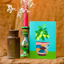 Load image into Gallery viewer, Lemon Tree Get Well Soon Greetings Card
