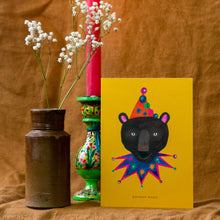 Load image into Gallery viewer, Magic Party Bear Birthday Greetings Card
