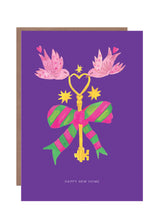 Load image into Gallery viewer, New Home Key Greetings Card
