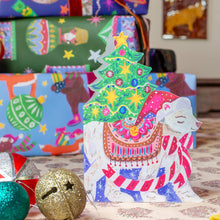 Load image into Gallery viewer, &#39;Magical Polar Bear&#39; Christmas Greetings Card  
