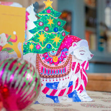 Load image into Gallery viewer, &#39;Magical Polar Bear&#39; Christmas Greetings Card  
