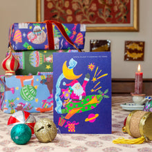 Load image into Gallery viewer, &#39;Santa in Space&#39; Christmas Greetings Card
