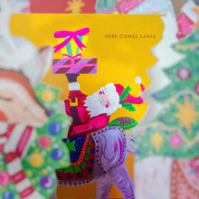 Load image into Gallery viewer, &#39;Santa and Elephant&#39; Christmas Greetings Card
