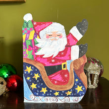 Load image into Gallery viewer, &#39;Magic Santa Sleigh&#39; Christmas Greetings Card 
