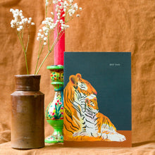 Load image into Gallery viewer, Dad Tiger and Cub Greetings Card
