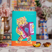Load image into Gallery viewer, tiger birthday card
