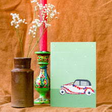 Load image into Gallery viewer, Wedding Flower Car greetings card
