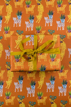 Load image into Gallery viewer, Botanical Tigers Luxury Gift Wrap ( Single Sheet)

