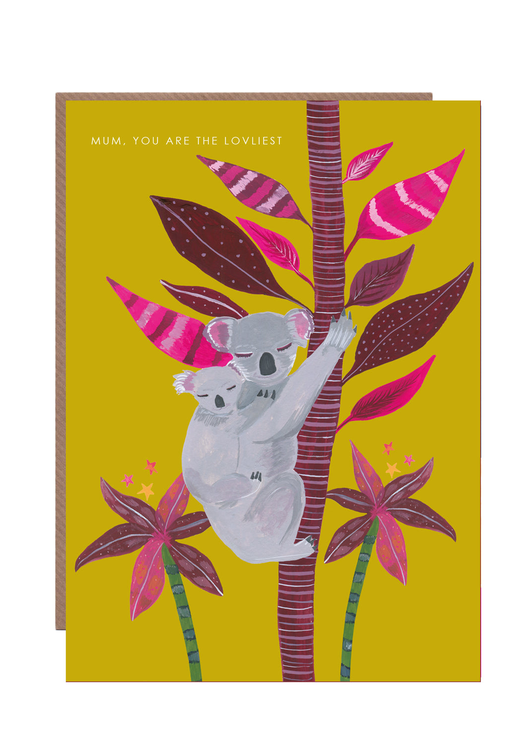 Koala Loveliest Mum card