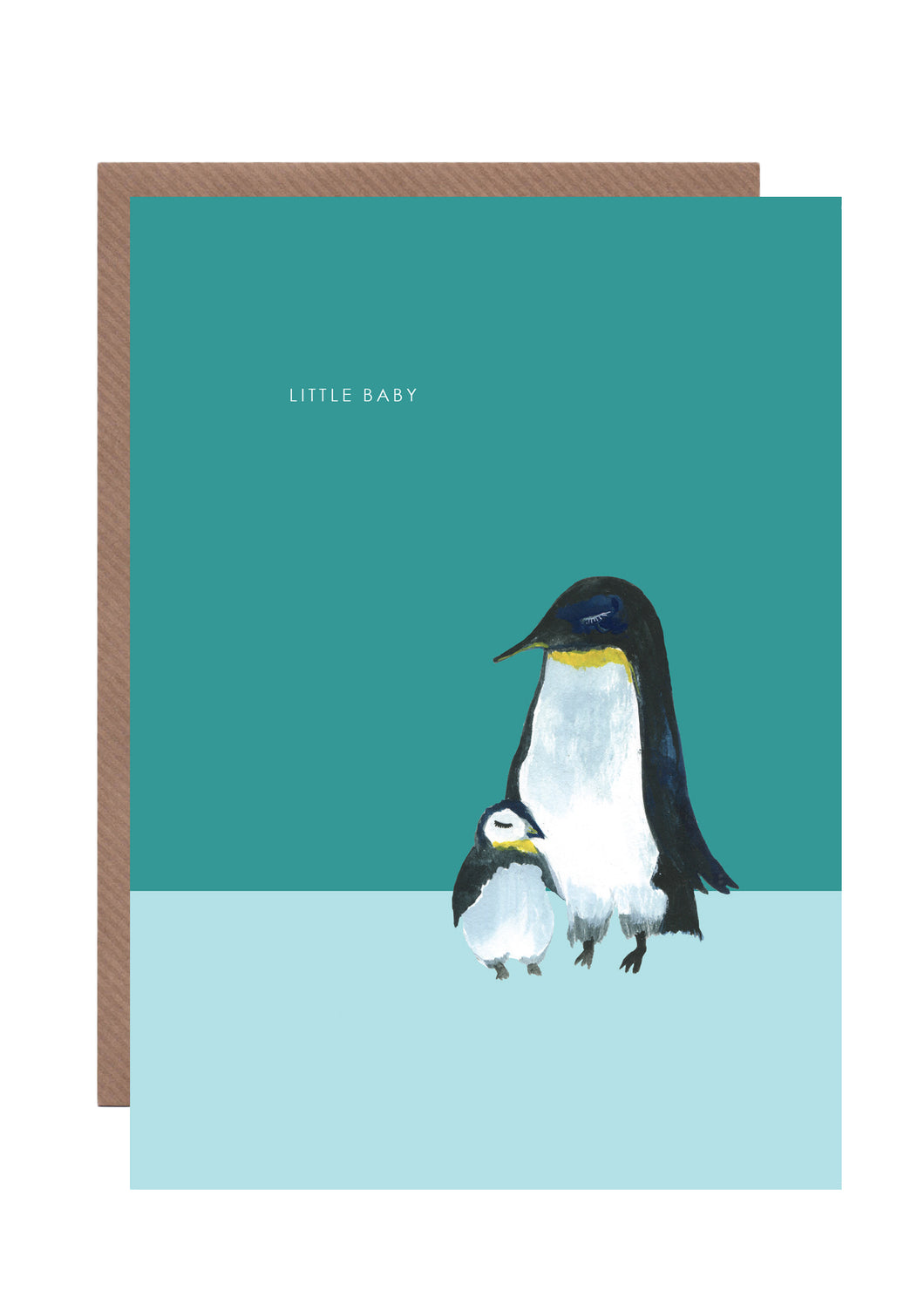 Penguin New Baby Greetings Card