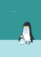 Load image into Gallery viewer, Penguin New Baby Greetings Card
