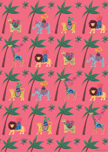 Load image into Gallery viewer, Tropical Parade Gift Wrap Single Sheet
