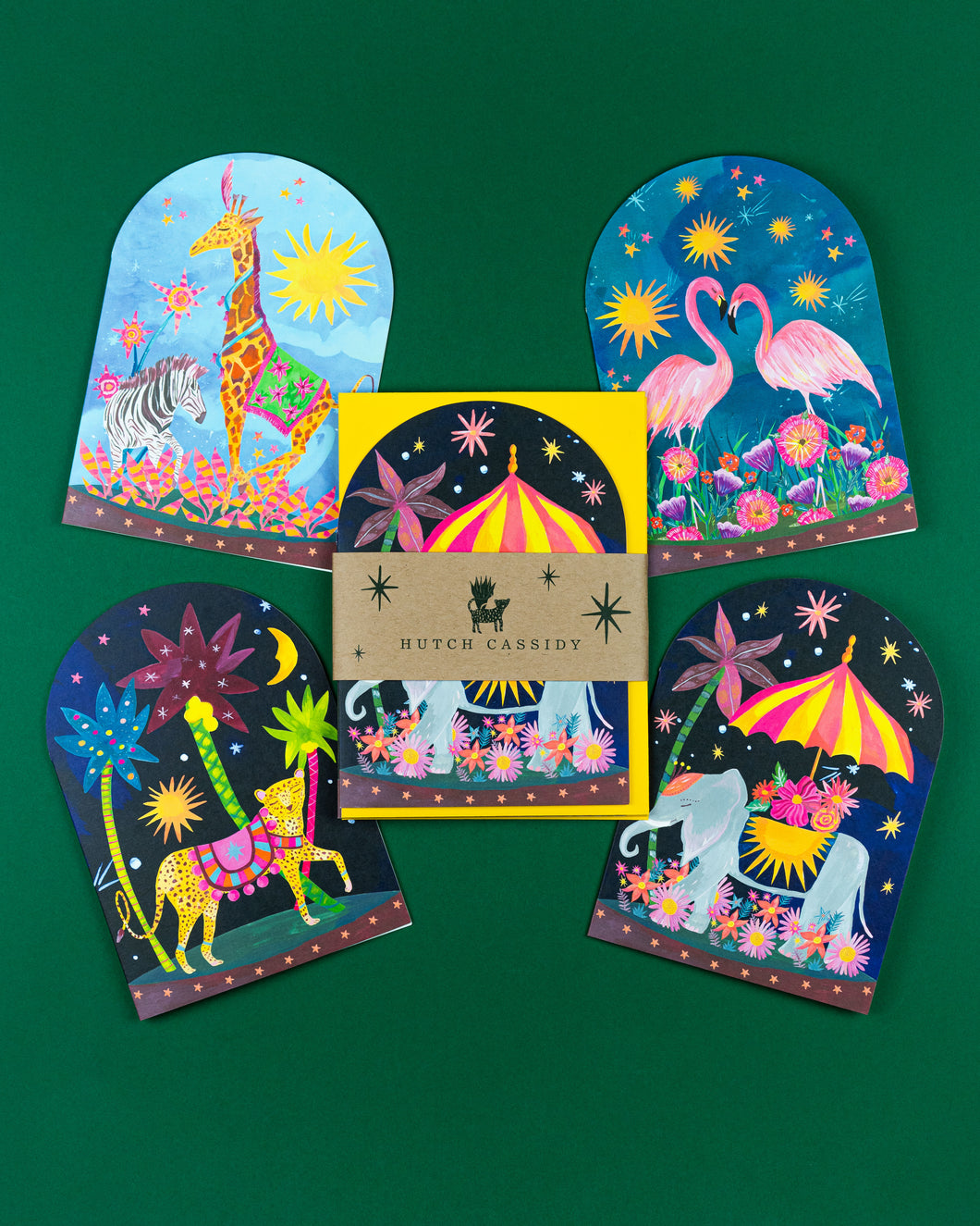 The beautiful Bell Jar greetings cards bundle (Set of 4)