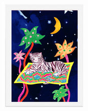 Load image into Gallery viewer, Magical Tiger Palm Paradise A3 Print

