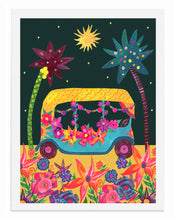 Load image into Gallery viewer, Sunshine Botanical Tuk Tuk A3 Art Print
